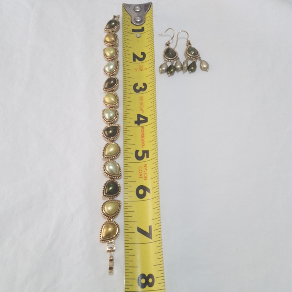Necklace, Bracelet & Earrings Set All 3 sold together - Picture 3 of 13